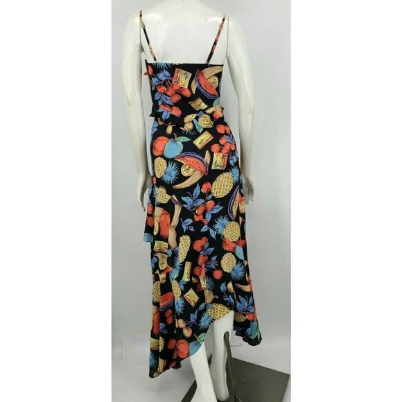 New Flynn Skye Michelle Maxi Dress Dark Fruit - Picture 6 of 8